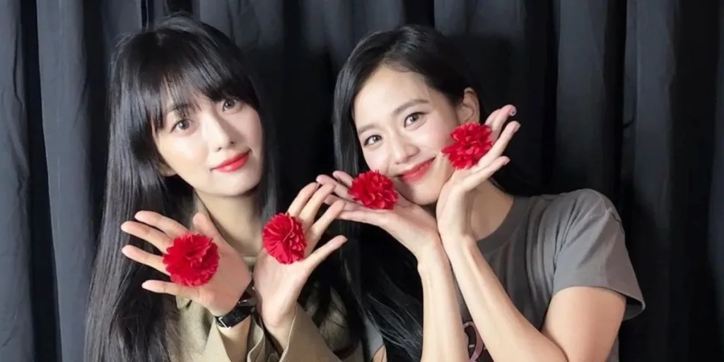 BLACKPINK Jisoo and Kim Jiyoon