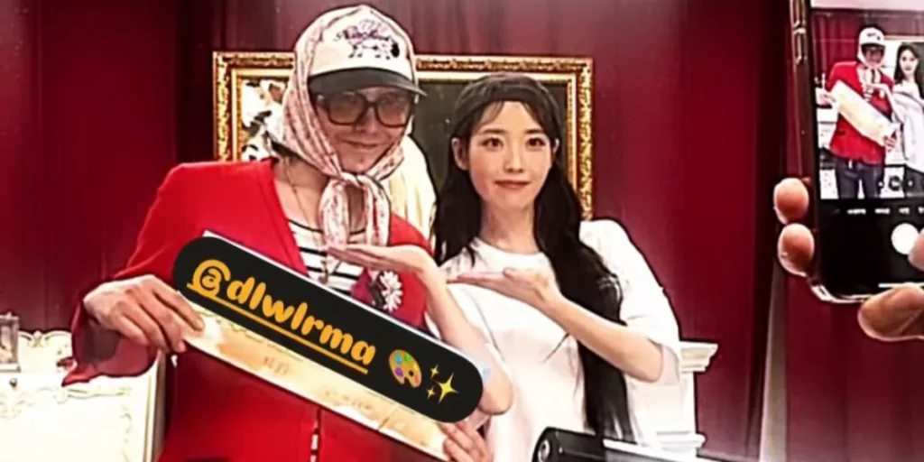 G-Dragon and IU