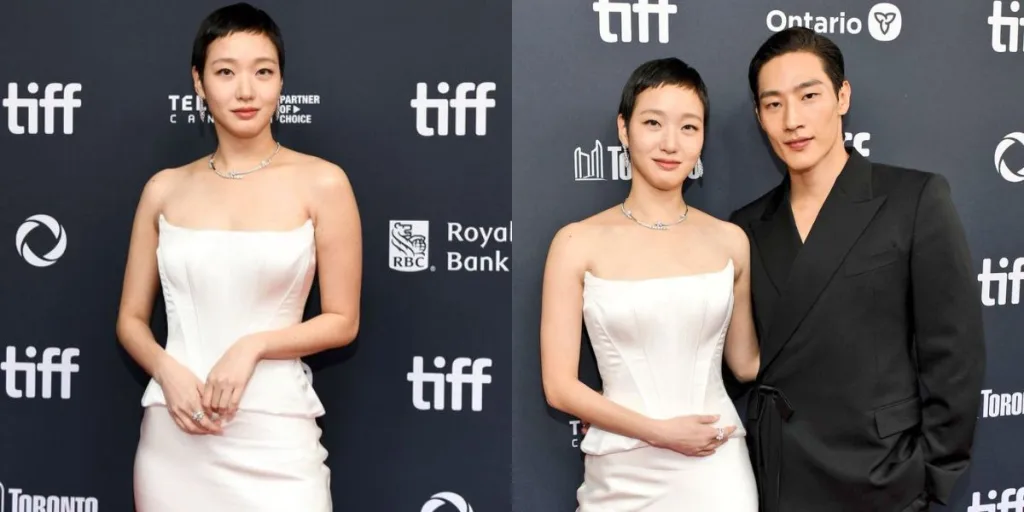 Kim Go Eun and Noh Sang Hyun at TIFF 2024