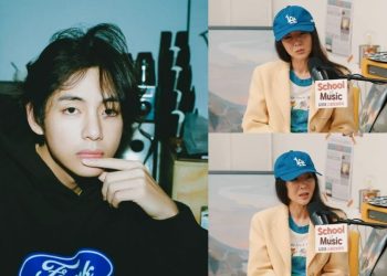 BTS V and Min Hee Jin