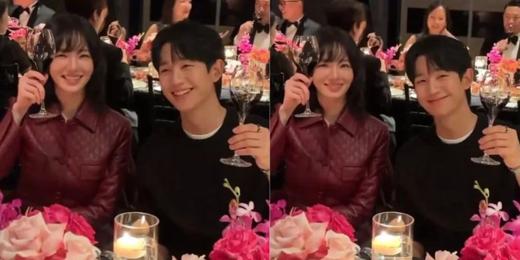 Jung Hae In and Park Gyu Young at W Korea Charity Event in Seoul