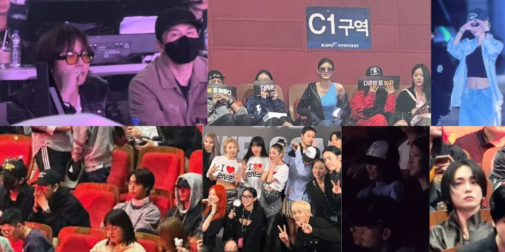 Kpop Stars at 2NE1's 'Welcome Back' Concert