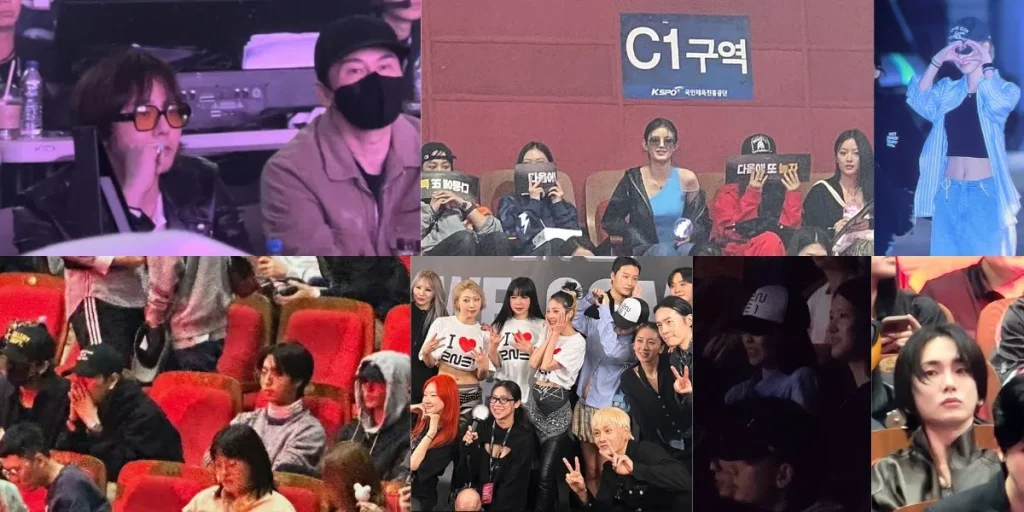 Kpop Stars at 2NE1's 'Welcome Back' Concert