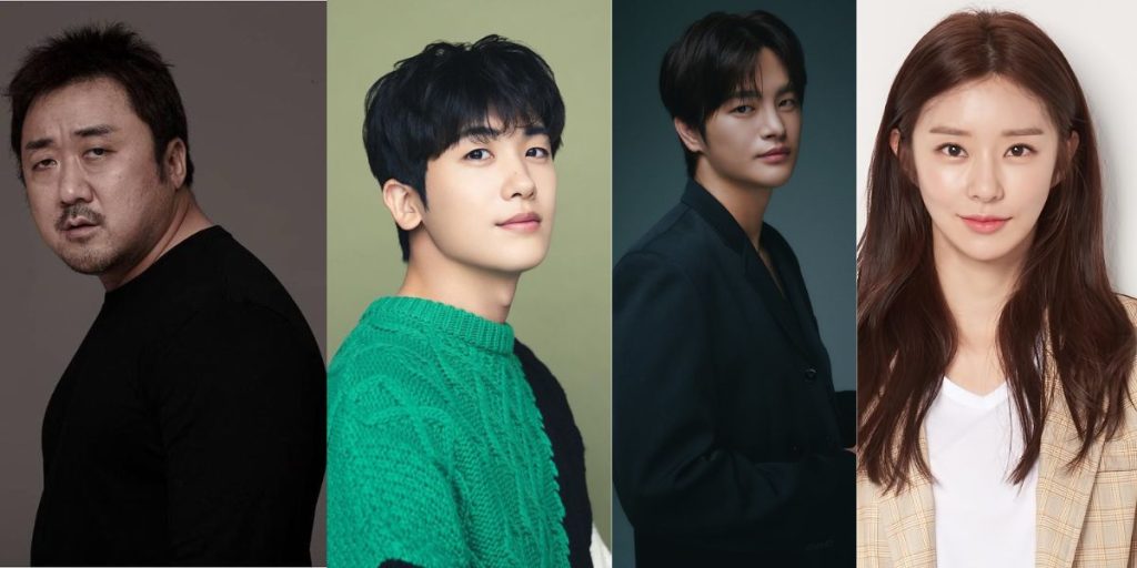 Ma Dong Seok, Park Hyung Sik, Seo In Guk, Lee Joo Bin