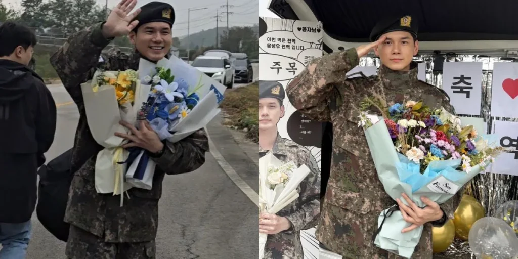 Ong Seong Wu discharged from military