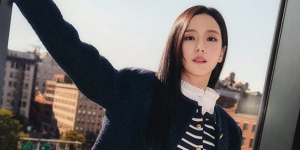 BLACKPINK Jisoo in a photoshoot for Tommy Hilfiger