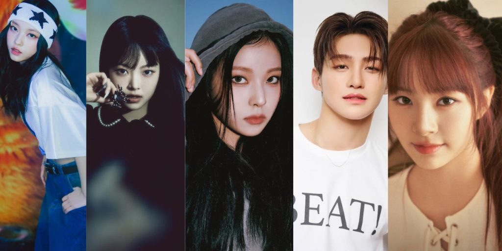 Haerin, Eunchae, Kyujin, Jihoon, Hana