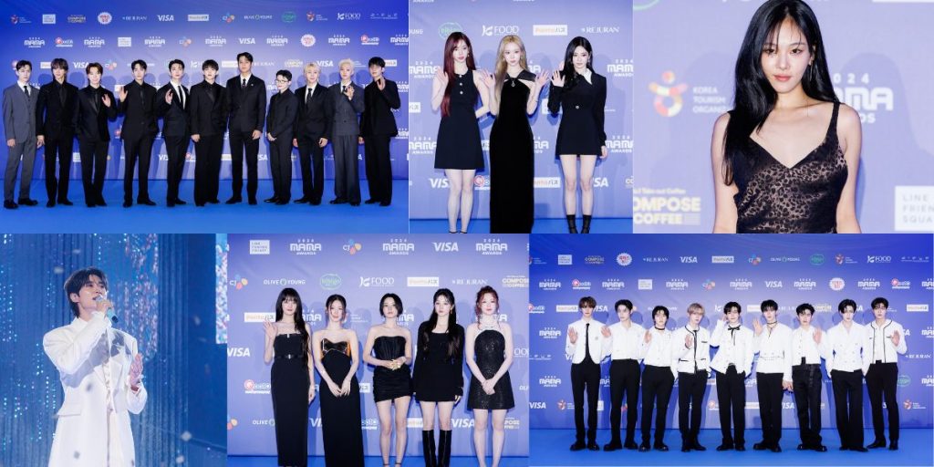 SEVENTEEN, aespa, BIBI, Byeon Woo Seok, (G)I-DLE, and ZEROBASEONE at MAMA Awards 2024