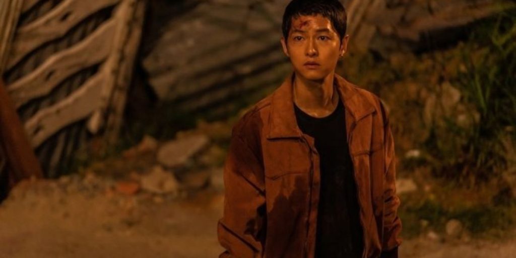 Song Joong Ki in a still from Bogota City of the Lost