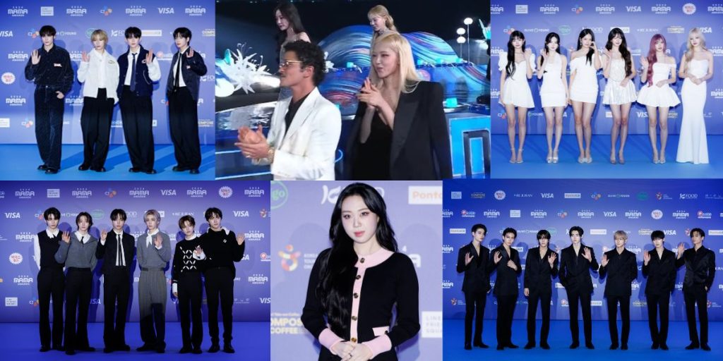 TXT, ROSÉ, Bruno Mars, IVE, BOYNEXTDOOR, Lee Young Ji, ENHYPEN at MAMA Awards 2024 Red Carpet