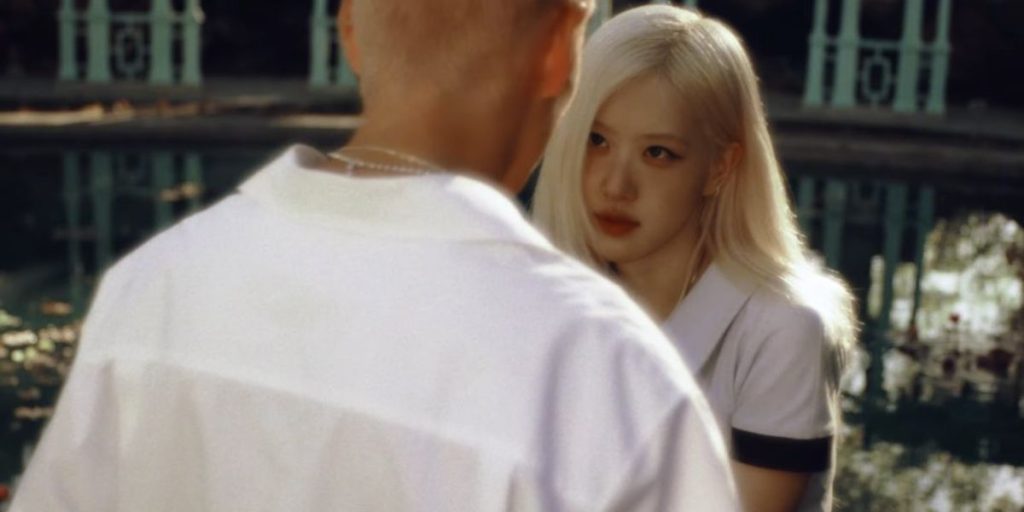 BLACKPINK Rosé in a still from toxic till the end MV