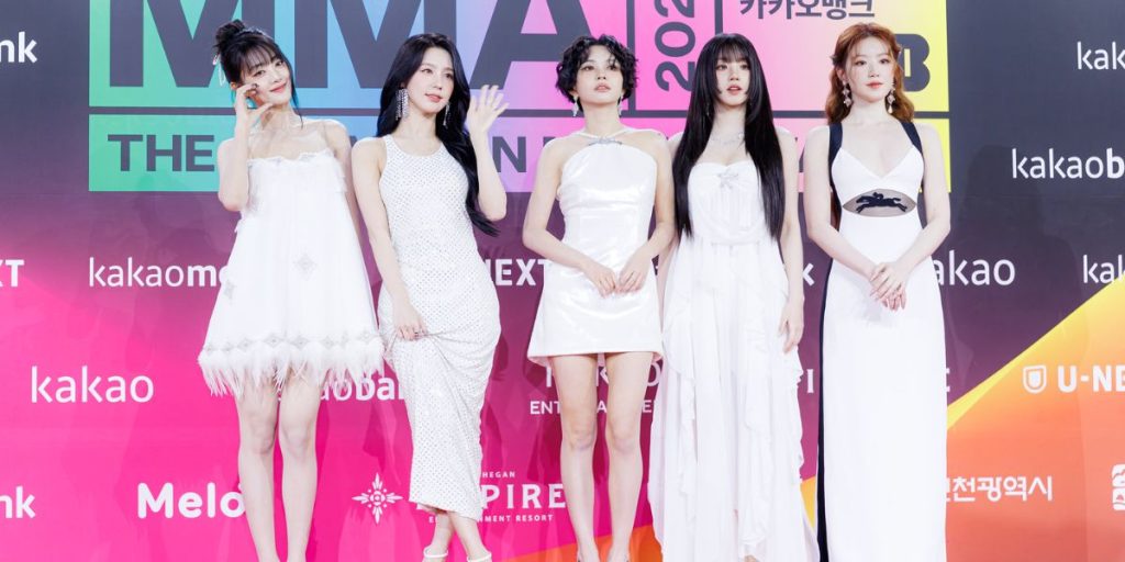 (G)I-DLE at Melon Music Awards 2024 Red Carpet