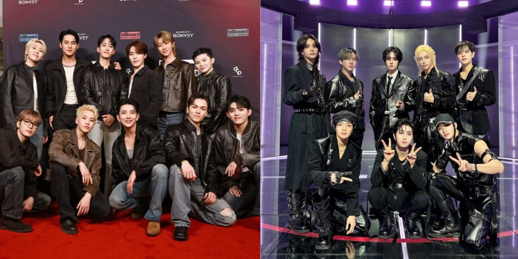 SEVENTEEN and Stray Kids at BBMAs 2024