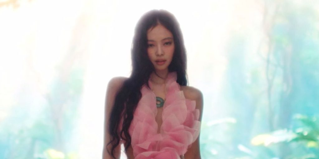 BLACKPINK's Jennie in a still from ZEN music video