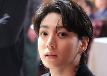 BTS Jungkook in behind-the-scenes from Seven music video