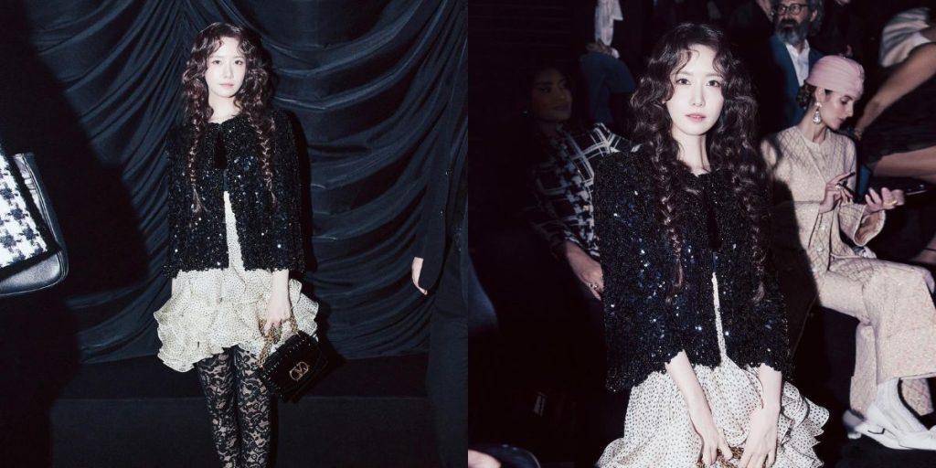 YoonA at Valentino Haute Couture Show in Paris, France