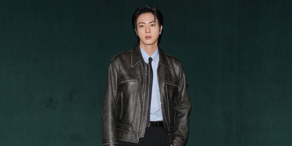 BTS Jin at Gucci FW24 Show in Milan, Italy