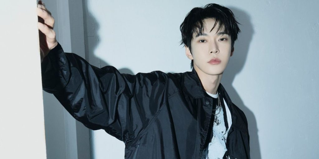 Doyoung in a concept photo for NCT 127's 6th album WALK [SM Entertainment]