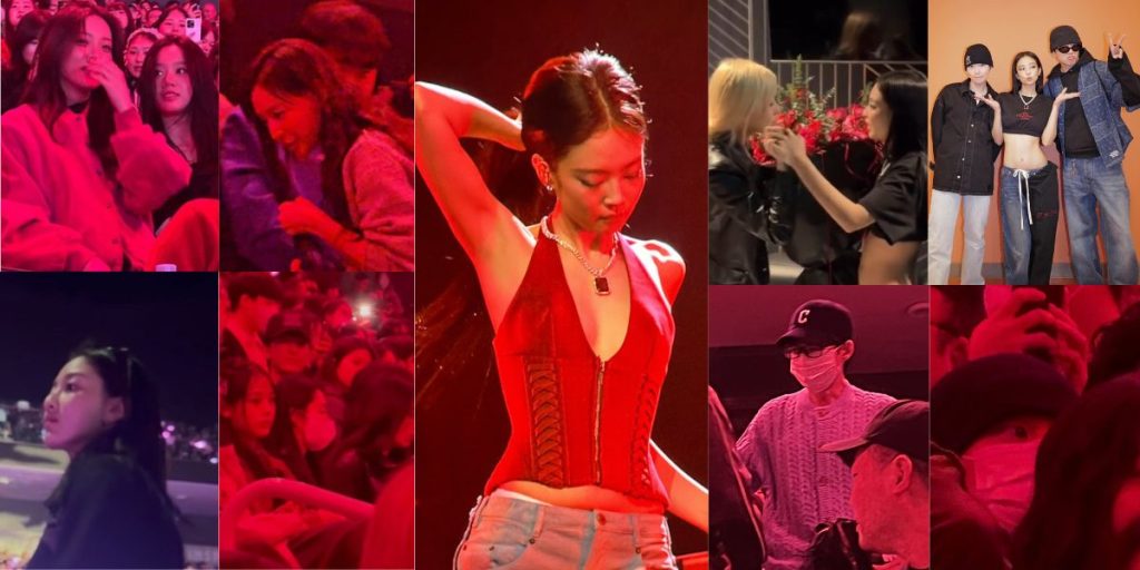 Celebrities who attended BLACKPINK's Jennie solo concert The Ruby Experience in Seoul, Korea