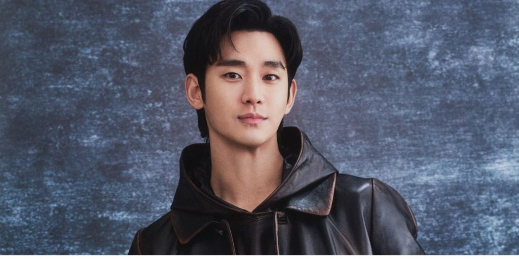 Kim Soo Hyun at Prada FW25 Menswear Show in Milan