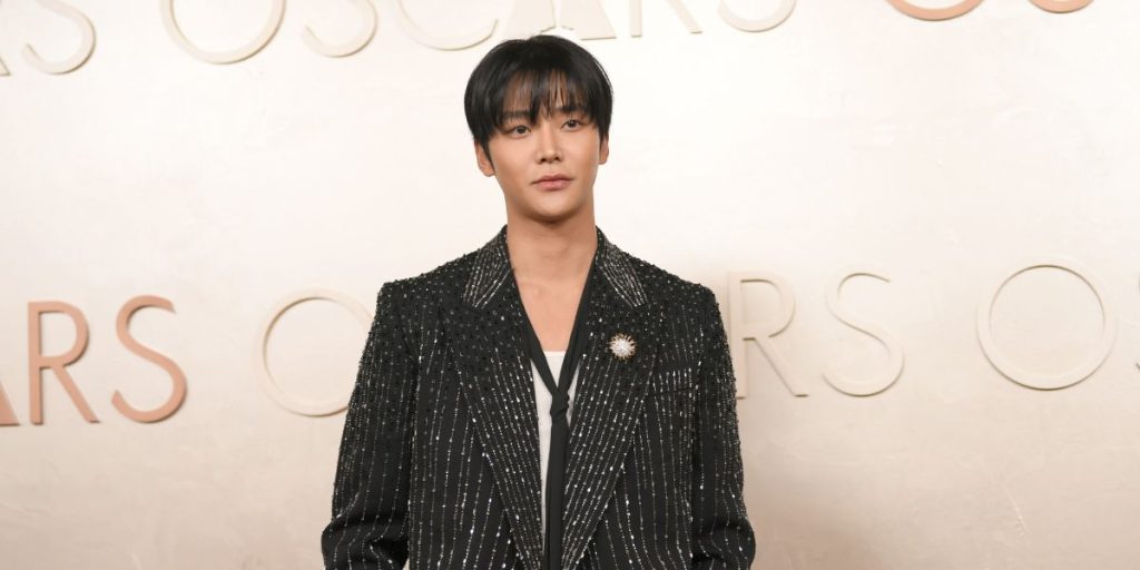 Rowoon at Oscars 2025 Red Carpet