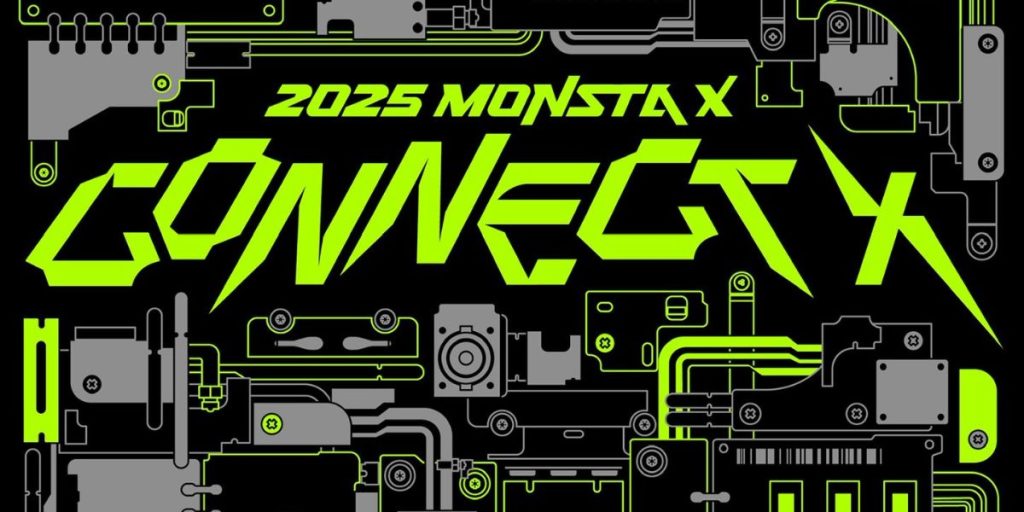 2025 MONSTA X Concert Connect X Poster