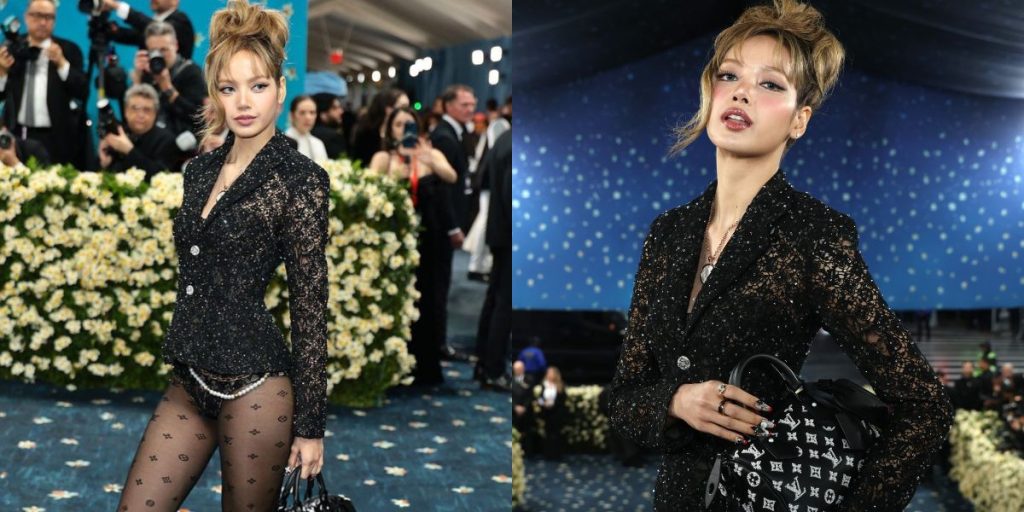 BLACKPINK's Lisa at Met Gala 2025 Red Carpet