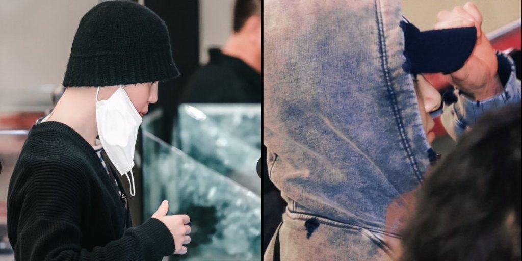 BTS Jimin and Jungkook at the airport