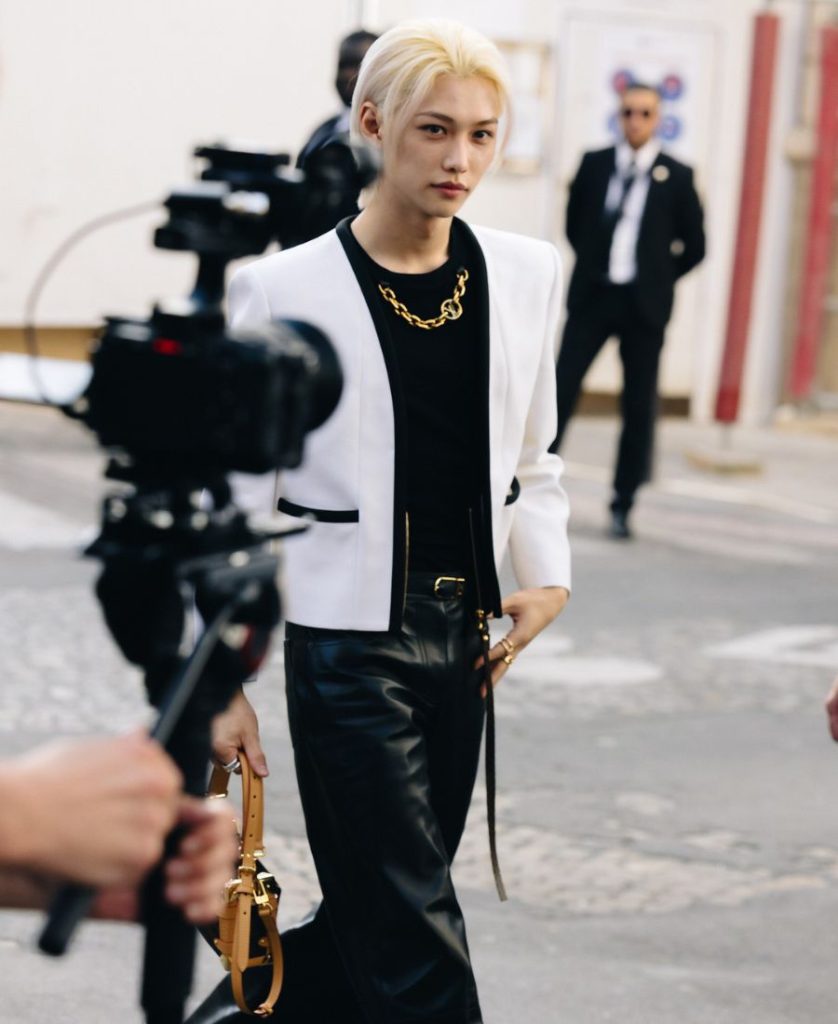 Felix at Louis Vuitton SS24 Show in Paris