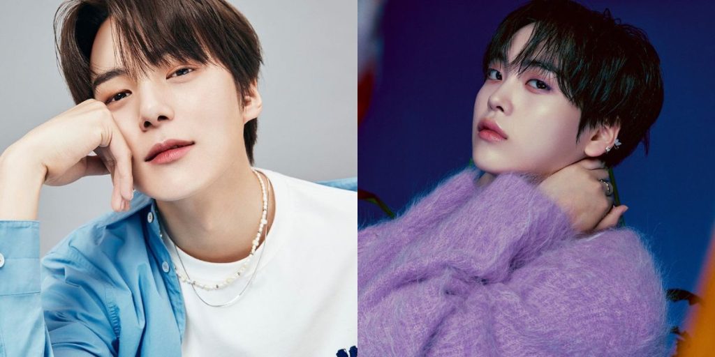 MONSTA X Minhyuk and Heongjun of CRAVITY