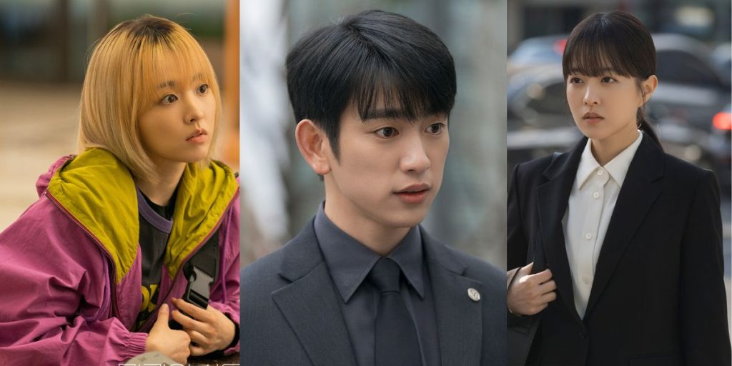 Park Bo Young and Jinyoung in a still from tvN drama Our Unwritten Seoul