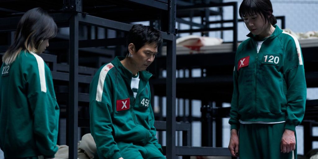 Still from Netflix series Squid Game Season 3