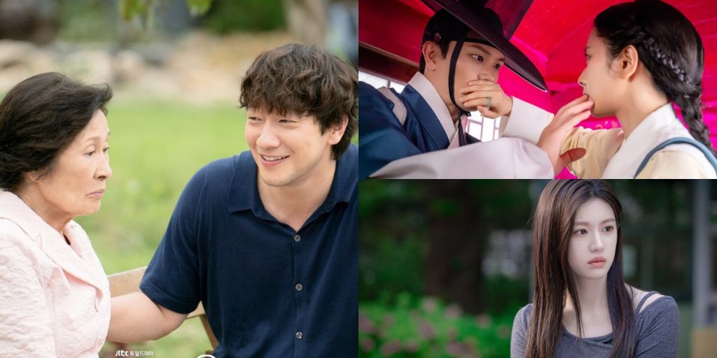 Stills from Heavenly Ever After, The Haunted Palace and Resident Playbook