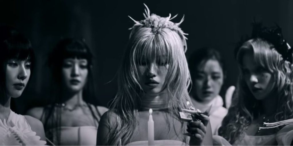 i-dle in a teaser for (G)