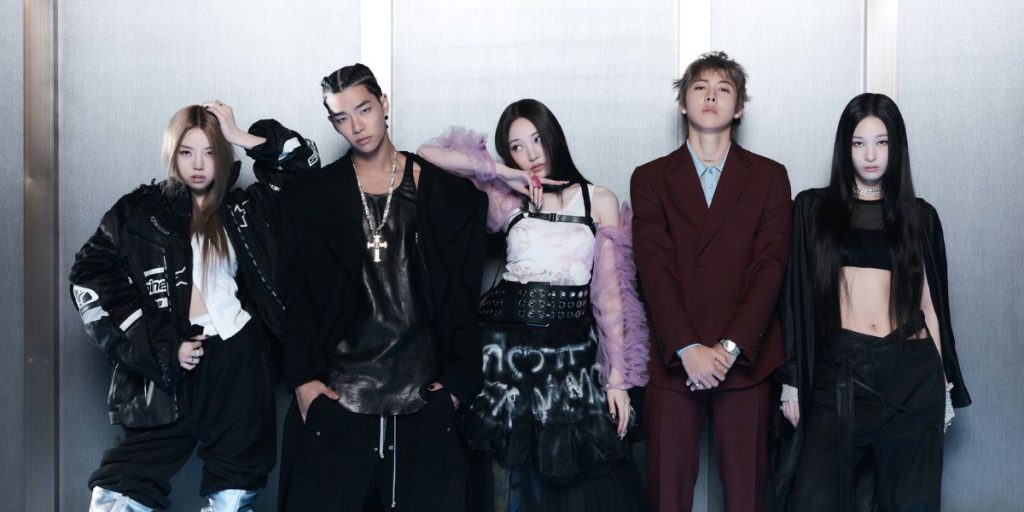 ALLDAY PROJECT in a teaser for single album Famous