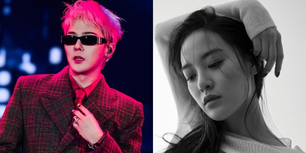 G-Dragon and Lee Joo Yeon