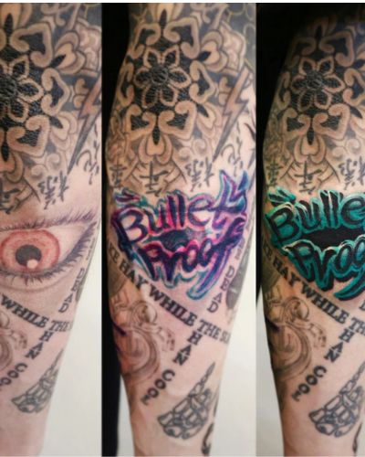 Jungkook eye tattoo