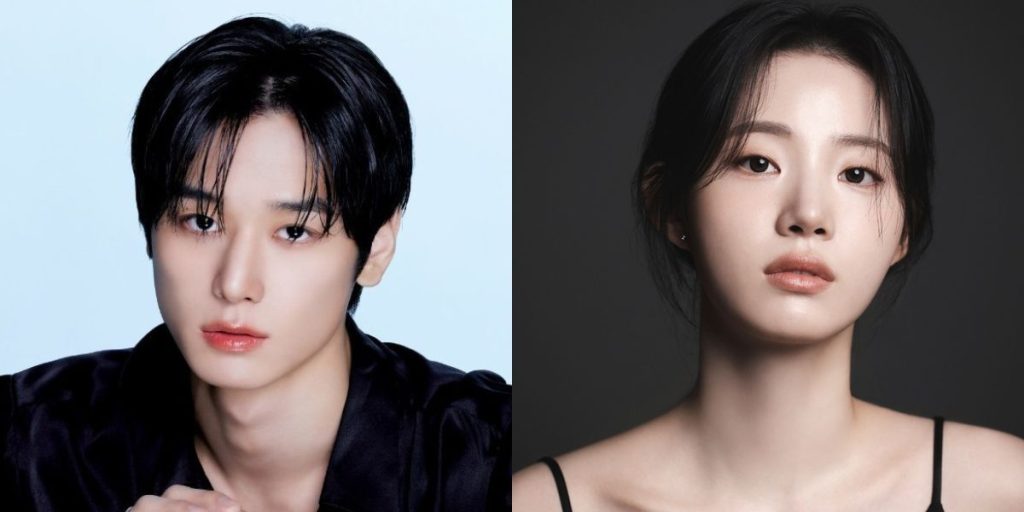 Juyeon of THE BOYZ and Shin Si Ah
