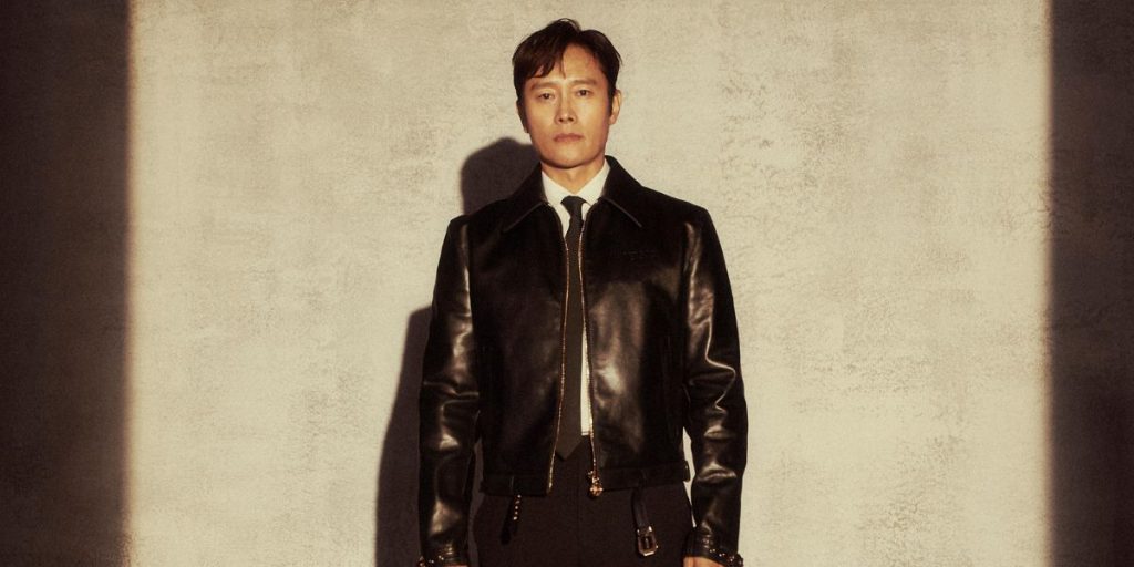 Lee Byung Hun in a photo shoot for Squid Game 3 [Netflix]