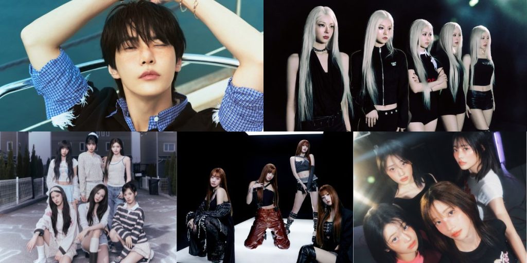 NCT's Doyoung, ITZY, izna, KISS OF LIFE, QWER