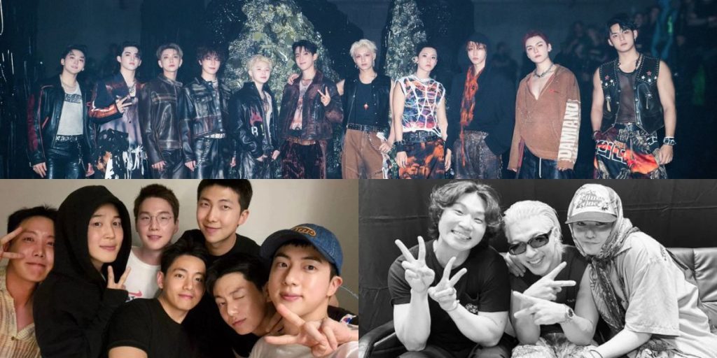 SEVENTEEN, BTS, BIGBANG