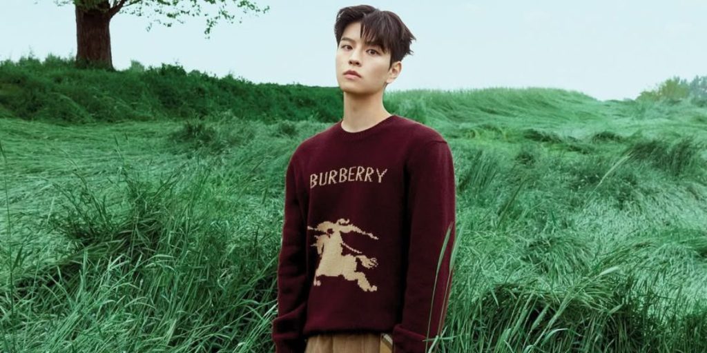 Seungmin from Stray Kids for Harper's BAZAAR Korea