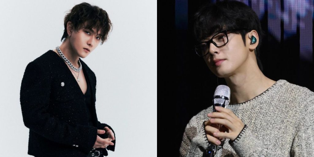 iKON's DK and Cha Eunwoo