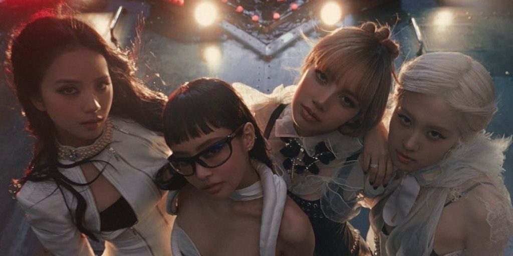 BLACKPINK In a still from their new song 'JUMP'