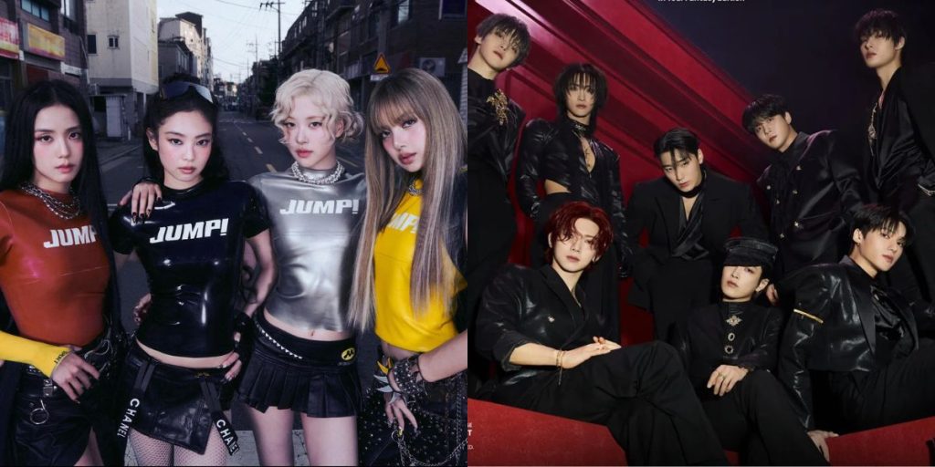 BLACKPINK and ATEEZ