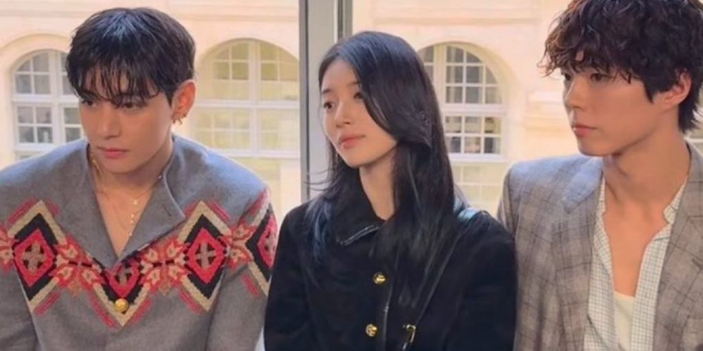 BTS V, Suzy, and Park Bo Gum at Celine Printemps Spring 2026 show