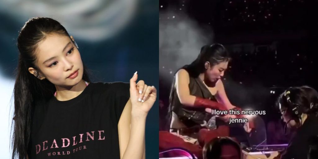 Jennie yelling at her staff at Goyang concert