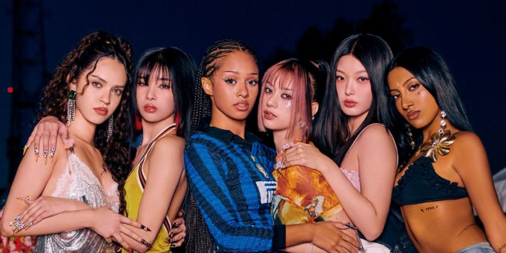 KATSEYE in a teaser for 2nd EP 'Beautiful Chaos'