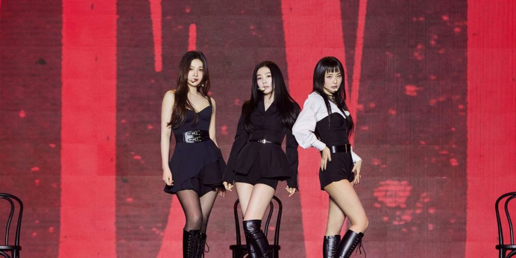 Red Velvet Joy, Irene, and Seulgi at SMTOWN LIVE in Mexico City
