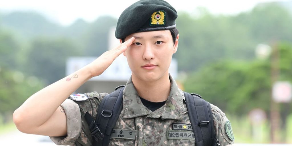WOODZ discharged from the military